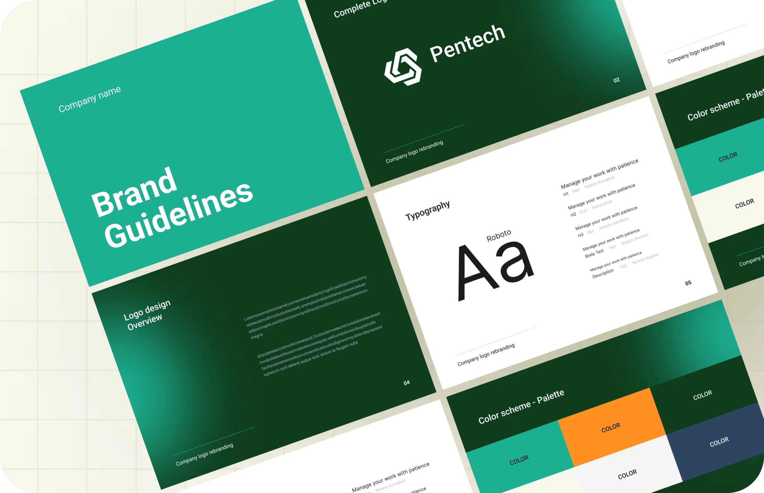 Custom Logo Design & Style Guide